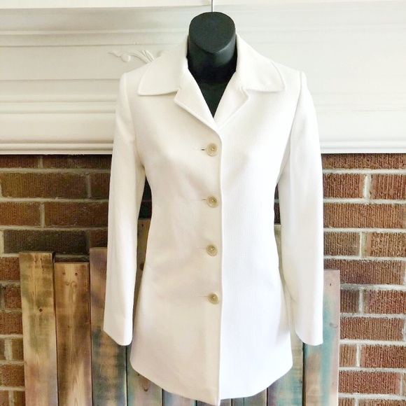 Button Up Dress Coat - Picture 1 of 8